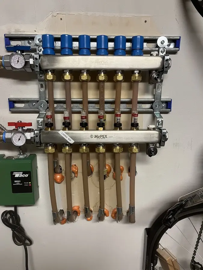 Plumber performing Leak Detection at a residential property in Hillsborough